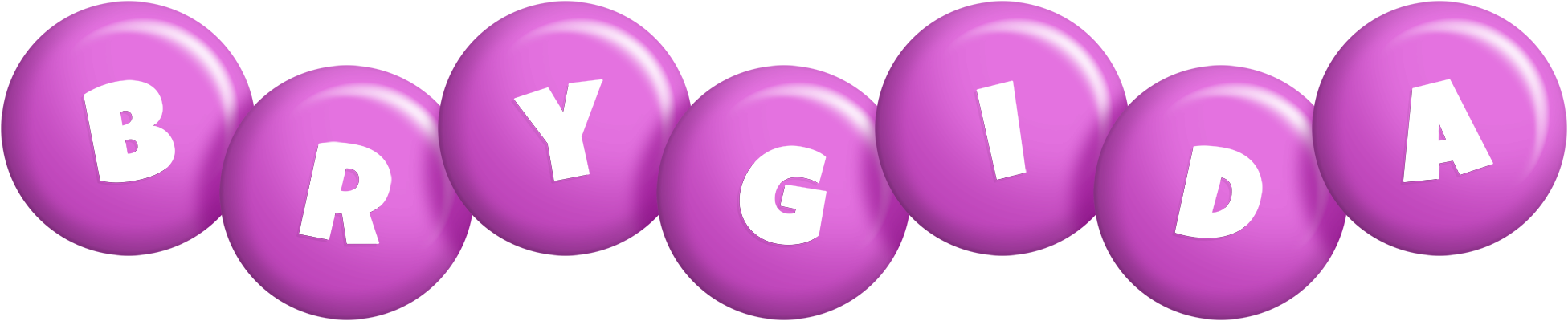 Brygida candy-purple logo