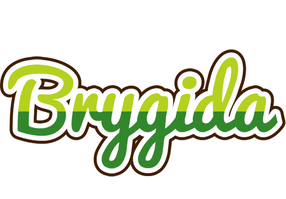 Brygida golfing logo