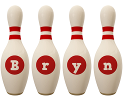 Bryn bowling-pin logo