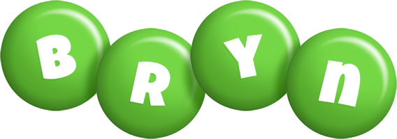 Bryn candy-green logo