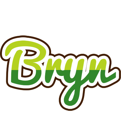 Bryn golfing logo