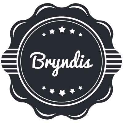 Bryndis badge logo