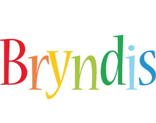 Bryndis birthday logo