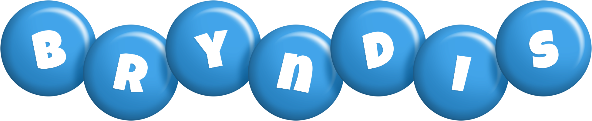 Bryndis candy-blue logo