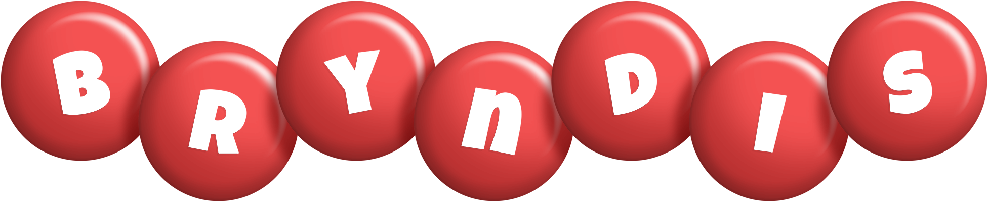 Bryndis candy-red logo