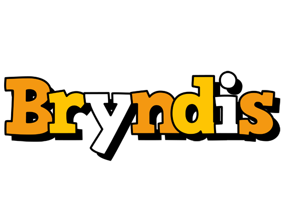 Bryndis cartoon logo