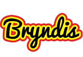 Bryndis flaming logo