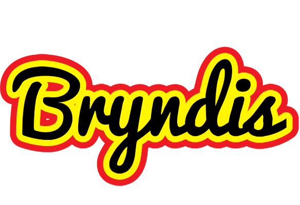 Bryndis flaming logo