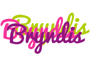 Bryndis flowers logo