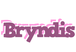 Bryndis relaxing logo