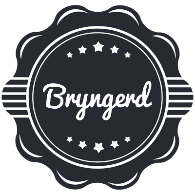Bryngerd badge logo