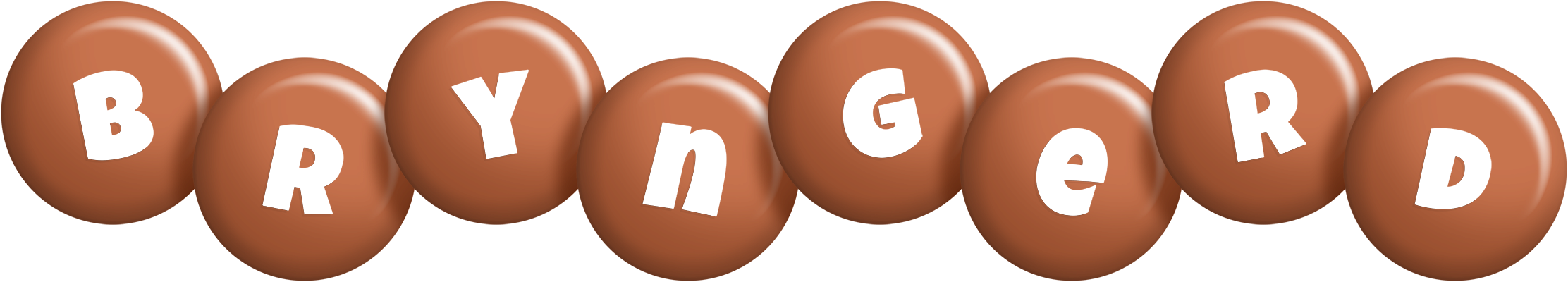 Bryngerd candy-brown logo