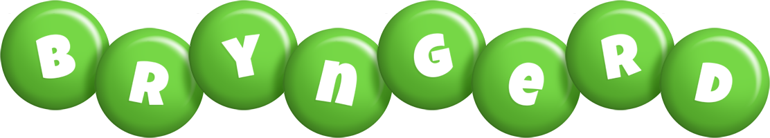 Bryngerd candy-green logo