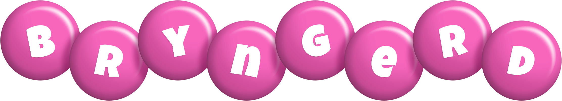 Bryngerd candy-pink logo