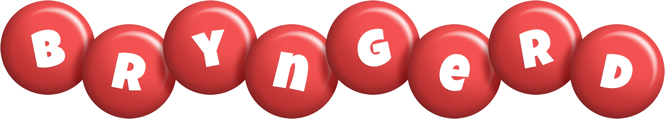 Bryngerd candy-red logo