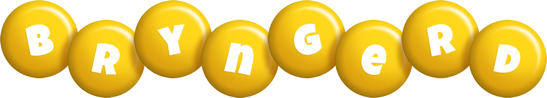 Bryngerd candy-yellow logo