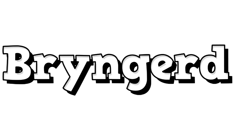 Bryngerd snowing logo