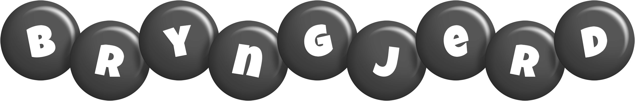 Bryngjerd candy-black logo