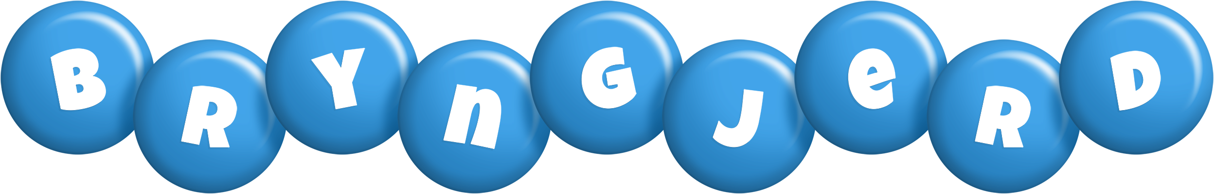 Bryngjerd candy-blue logo