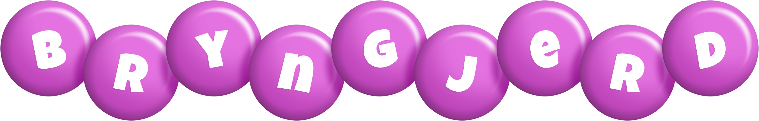 Bryngjerd candy-purple logo