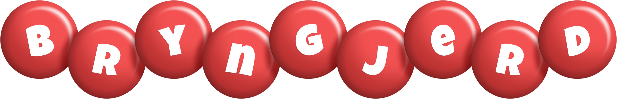 Bryngjerd candy-red logo