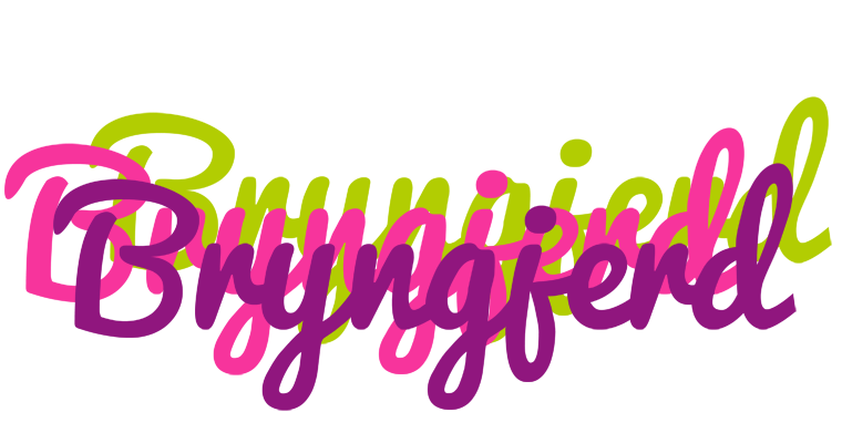 Bryngjerd flowers logo