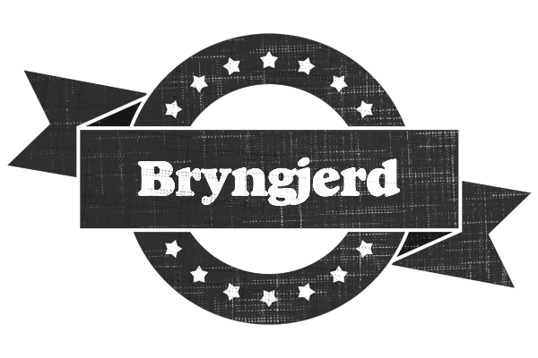 Bryngjerd grunge logo