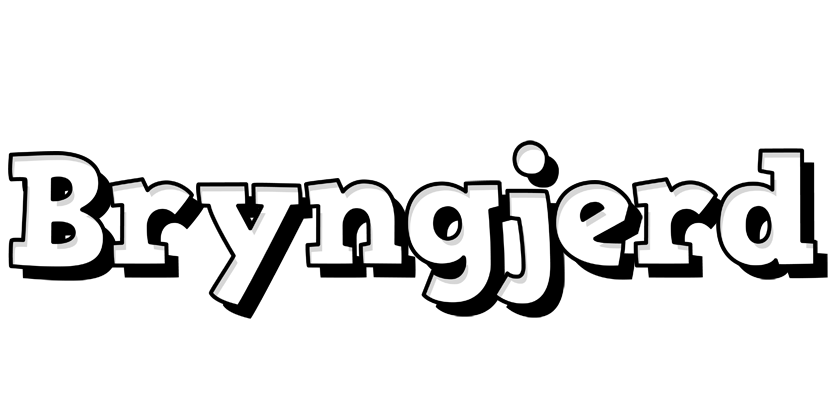 Bryngjerd snowing logo