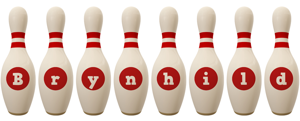 Brynhild bowling-pin logo