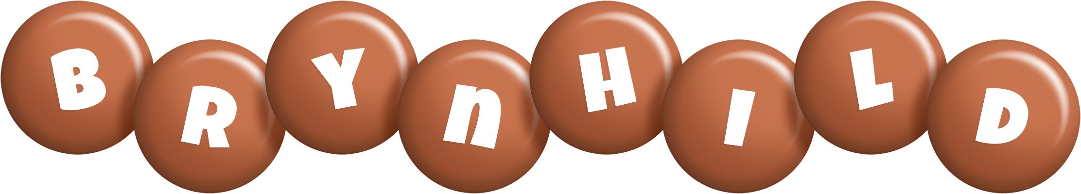 Brynhild candy-brown logo