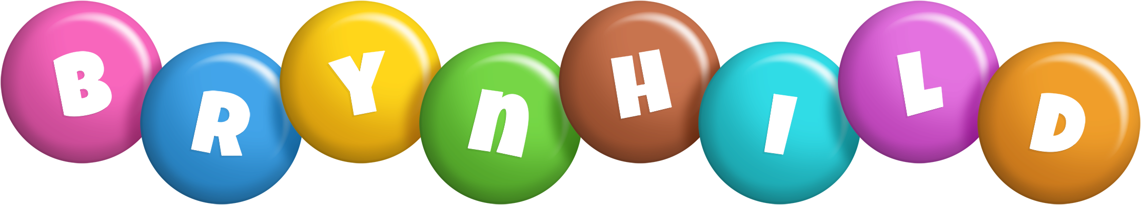 Brynhild candy logo