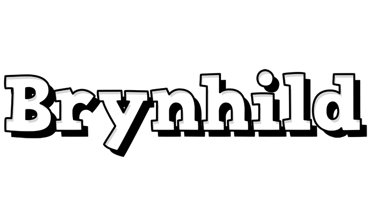 Brynhild snowing logo