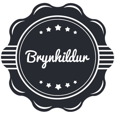Brynhildur badge logo