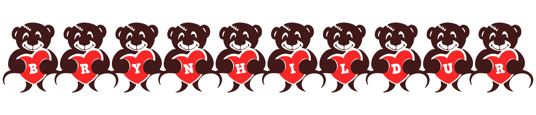 Brynhildur bear logo