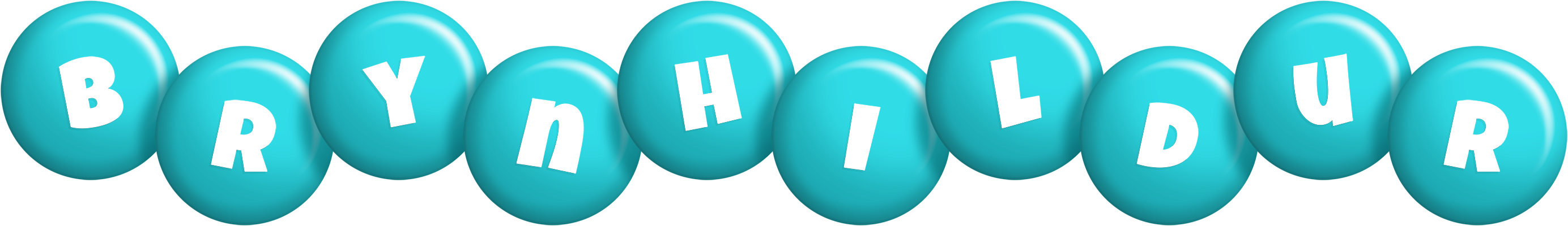 Brynhildur candy-azur logo