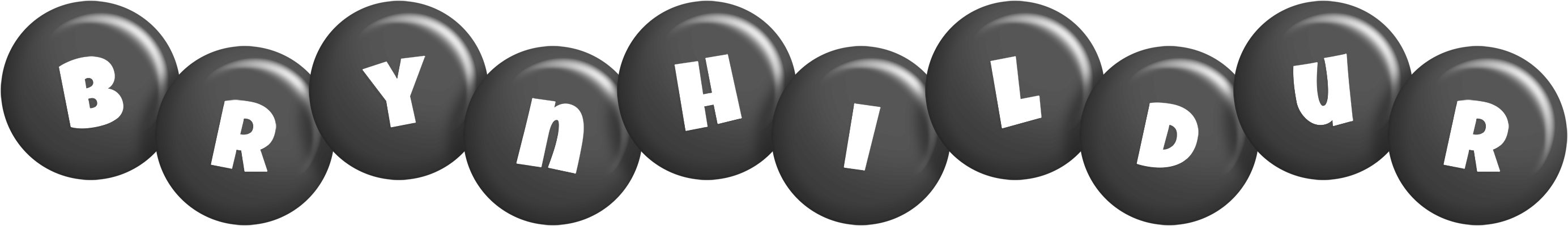 Brynhildur candy-black logo