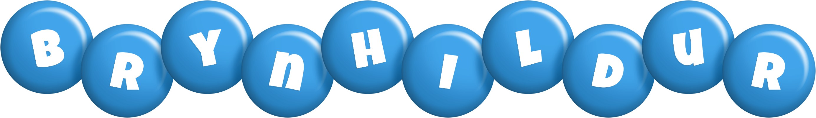 Brynhildur candy-blue logo