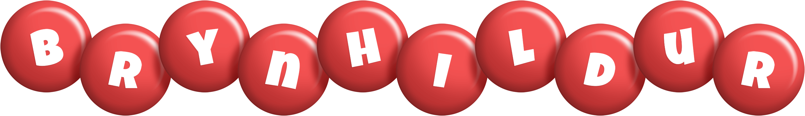 Brynhildur candy-red logo