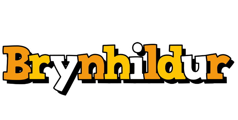 Brynhildur cartoon logo