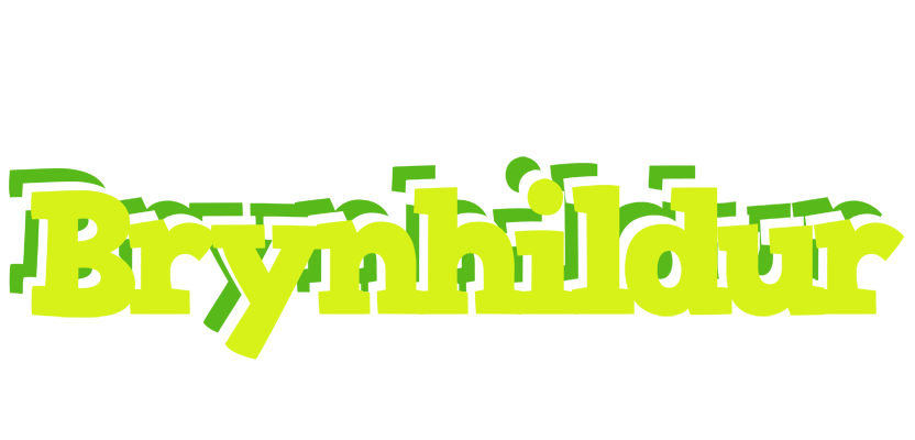 Brynhildur citrus logo