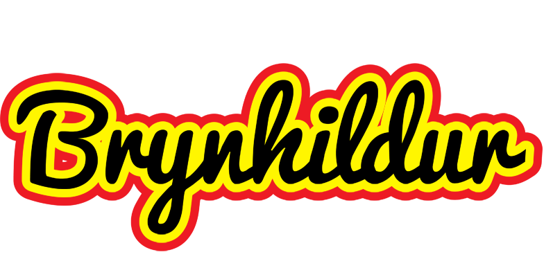 Brynhildur flaming logo
