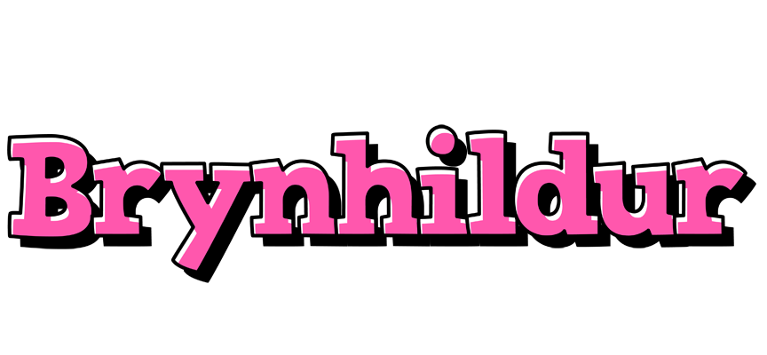 Brynhildur girlish logo