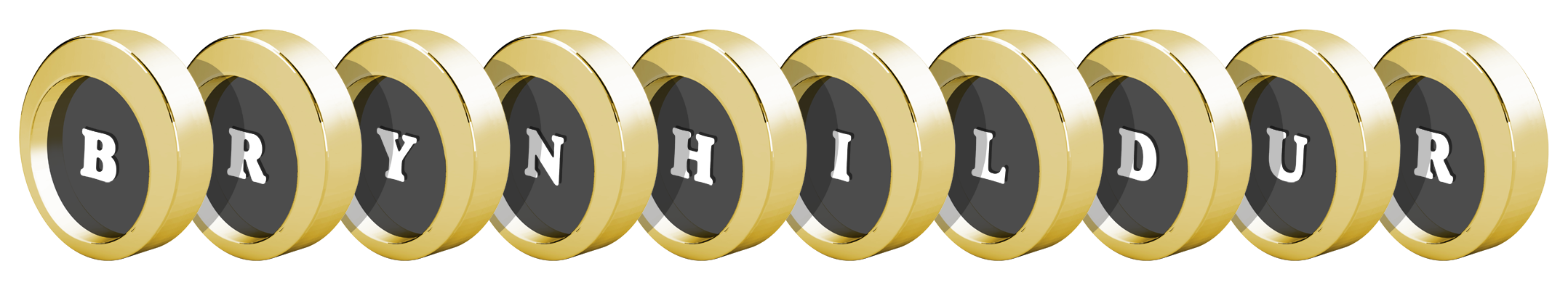 Brynhildur gold logo