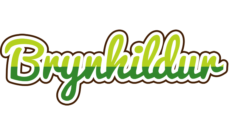 Brynhildur golfing logo