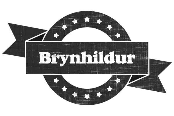 Brynhildur grunge logo