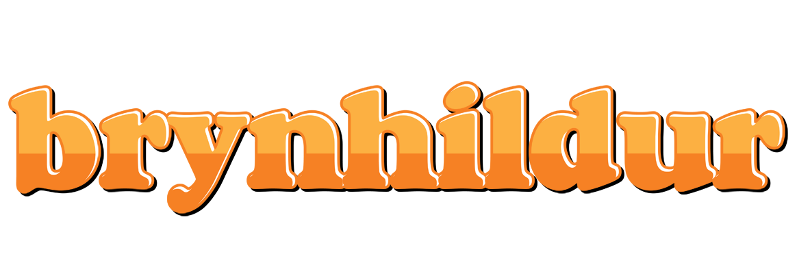 Brynhildur orange logo