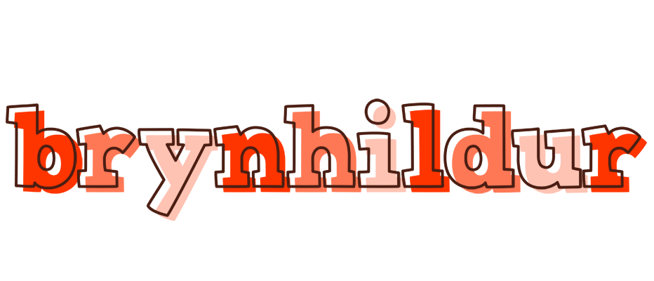 Brynhildur paint logo
