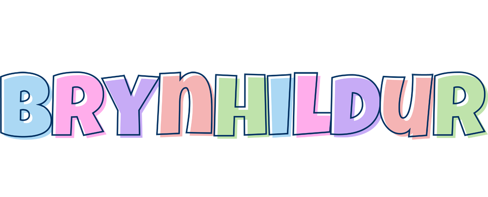 Brynhildur pastel logo