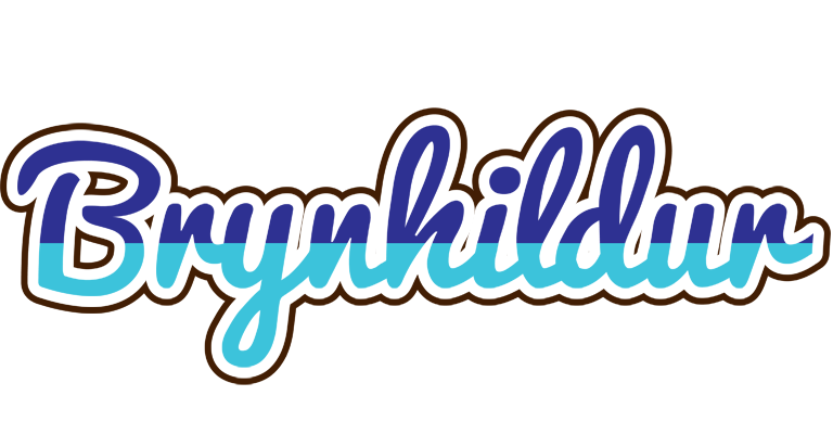 Brynhildur raining logo