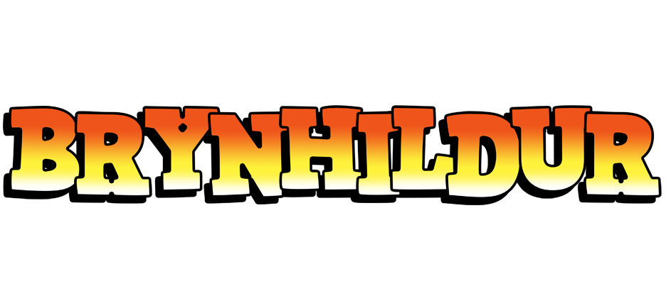 Brynhildur sunset logo